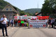 Triumph-Beschaeftigte kaempfen fuer ihre Arbeitsplaetze am 26.07.2012 in Heubach