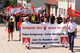 Triumph-Beschaeftigte kaempfen fuer ihre Arbeitsplaetze am 26.07.2012 in Heubach