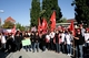 Triumph-Protestaktion am 20. September 2012 in Stuttgart