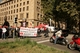 Triumph-Protestaktion am 20. September 2012 in Stuttgart