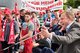 Kundgebung vor der 2.Tarifverhandlung fuer das Kfz-Handwerk am 11. Mai 2015 in Korntal-Muenchingen