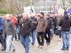 Proteste der Zeiss-Beschaeftigten in Oberkochen am 09.12.2015