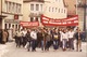 Protestzug gegen die Änderung des § 116 AFG in Schwäbisch Gmünd 1986