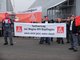 Warnstreik fuer Flaechentarifvertrag bei Magna IHV in Bopfingen