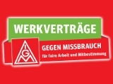 Werkvertraege: Gegen Missbrauch fuer faire Arbeit und Mitbestimmung